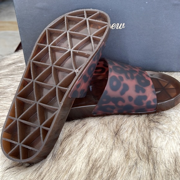 J. Crew Tortoise Slide Sandal size 7 - Picture 4 of 6